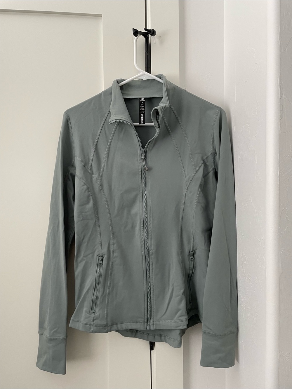 Women’s Full-Zip Utility Jacket in Sage Green by Athleta